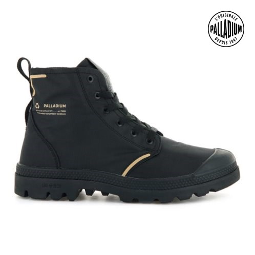 Dámské Boty Palladium Pampa Lite+ Recycle WP+ Černé | CZ MVU-53A